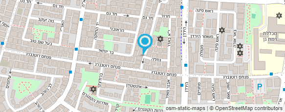 מפת הגעה אל התינוקיה של גן מוזיקט