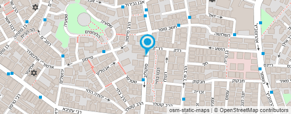 מפת הגעה אל אנגלרד-שליטא הרב יצחק-נתן-נחום