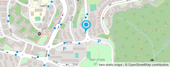 מפת הגעה אל אילן בנימין