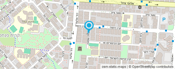 מפת הגעה אל מ.אשכנזי בדיקה ותחזוקת מזחי"מ