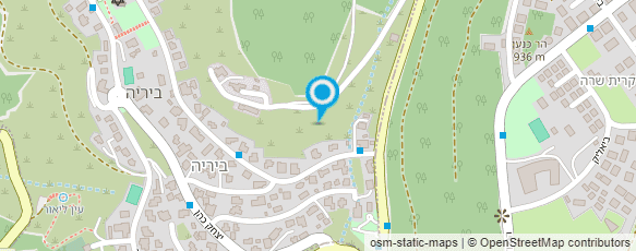 מפת הגעה אל יקב ביריה