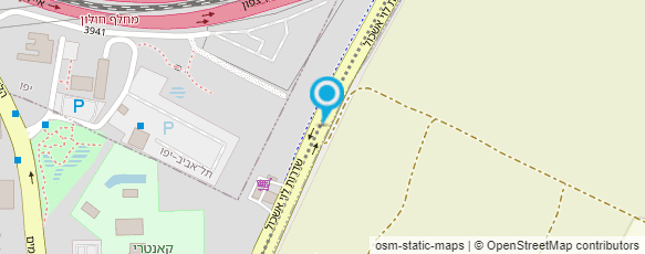 מפת הגעה אל תחנת דלק סונול