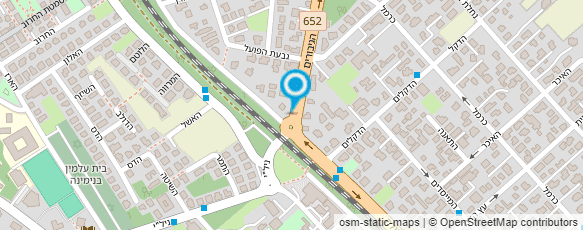 מפת הגעה אל הגן הסולארי