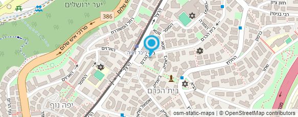 מפת הגעה אל תופיניי - אפייה נאה