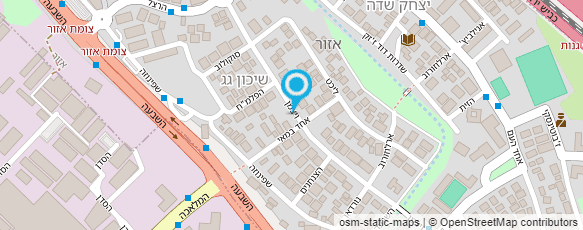 מפת הגעה אל חזק באינסטלציה