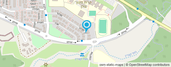 מפת הגעה אל צימרים מעיין