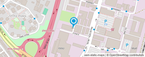 מפת הגעה אל עו"ד מירב בן-משה גולדגרבר