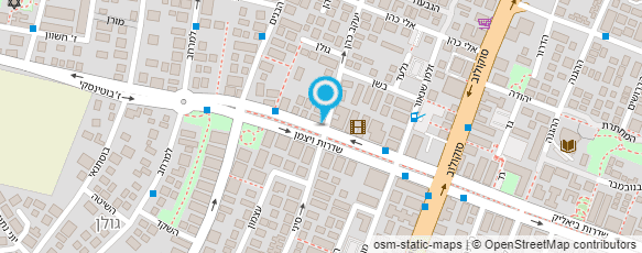 מפת הגעה אל הילה ברונשטיין