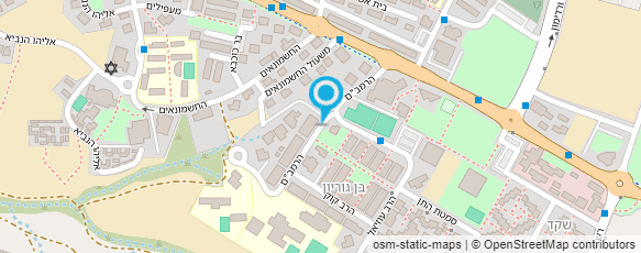 מפת הגעה אל חווידע טבע