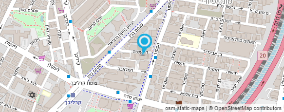 מפת הגעה אל דנסינג קאמל - Dancing Camel