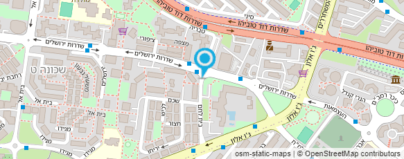 מפת הגעה אל בית החייל