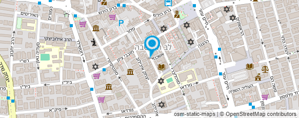 מפת הגעה אל האגודה למען החייל