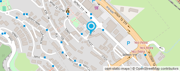 מפת הגעה אל האגודה למען החייל