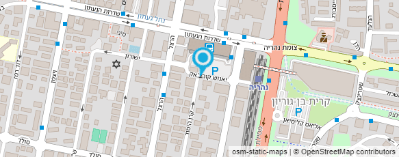 מפת הגעה אל האגודה למען החייל