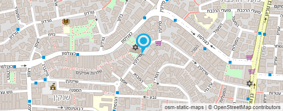 מפת הגעה אל ד"ר רחל מרדכוביץ