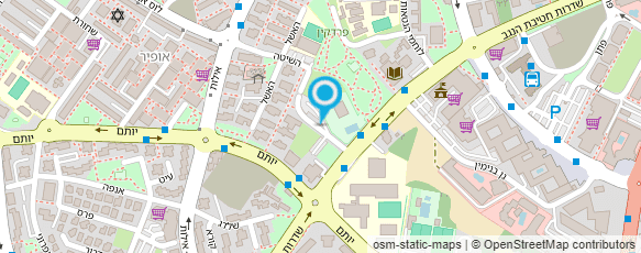 מפת הגעה אל האגודה למען החייל