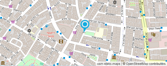 מפת הגעה אל מנעולן און ליין