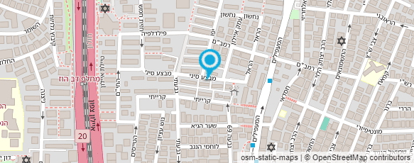 מפת הגעה אל גבריאל ניר; מורה נהיגה