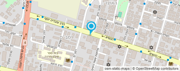 מפת הגעה אל אש דיג'ייס דיגיי אורי