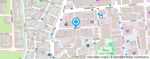 מפת הגעה אל יהודית הופמן- צלמת מקצועית