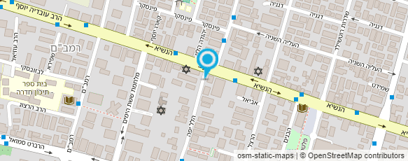 מפת הגעה אל עו"ד ישראלה רז שרעבני