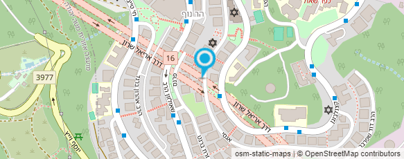 מפת הגעה אל קורסי שחיה-ראובן שמעון