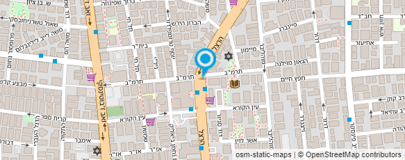 מפת הגעה אל נטליה-סטודיו לעיצוב אופנה