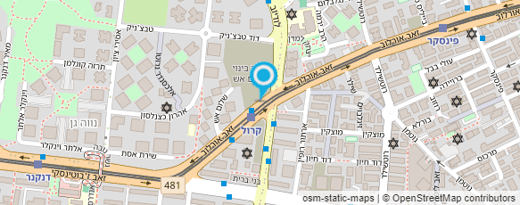 מפת הגעה אל ד"ר דינה פורמנוב