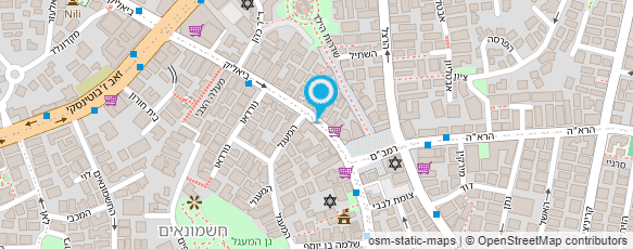 מפת הגעה אל רוית סידי שמלות כלה