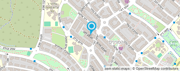 מפת הגעה אל סבינה שופטן