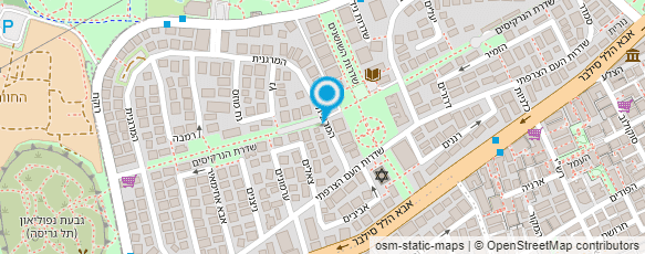 מפת הגעה אל נורית חן-אומנית איפור