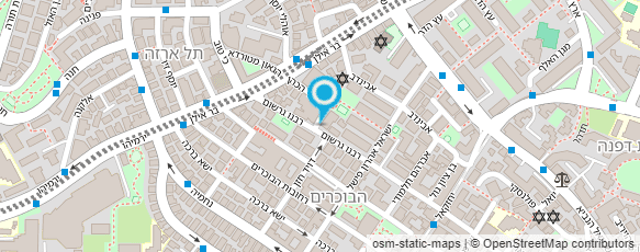 מפת הגעה אל כובעים לכלות