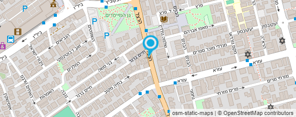 מפת הגעה אל פיצה כמעט חינם