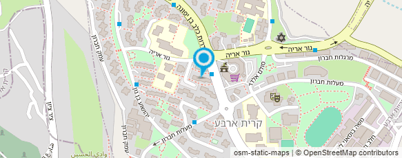 מפת הגעה אל ד"ר יגאל קריב