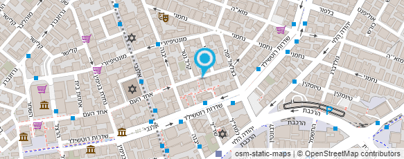 מפת הגעה אל סטודיו שירה שכטר