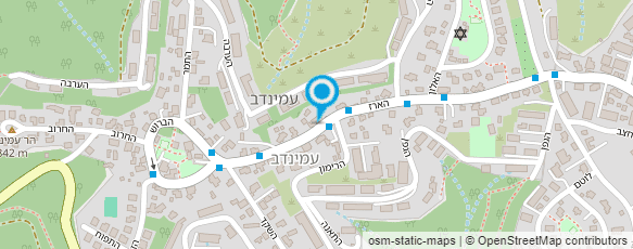מפת הגעה אל מקום לנשום מפת הגעה אל מקום לנשום