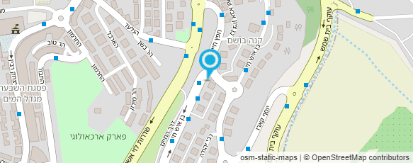 מפת הגעה אל נחמי רוזנצויג-גרפיקאית