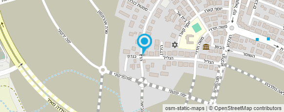 מפת הגעה אל מיכלי בלאגני