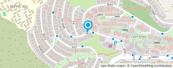 מפת הגעה אל מרכז אור