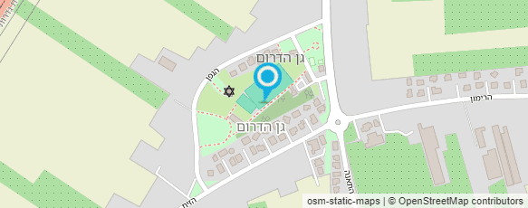 מפת הגעה אל גן חלומוטף - זוהרה מפת הגעה אל גן חלומוטף - זוהרה