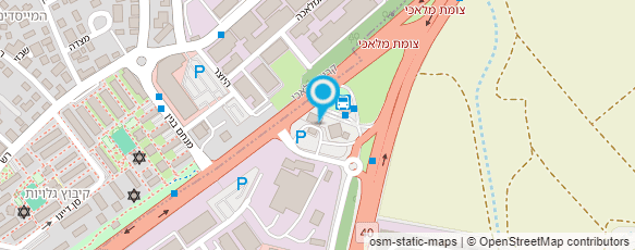 מפת הגעה אל תחנת דלק סונול