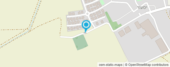 מפת הגעה אל בית עלמין פרטי יסעור מפת הגעה אל בית עלמין פרטי יסעור