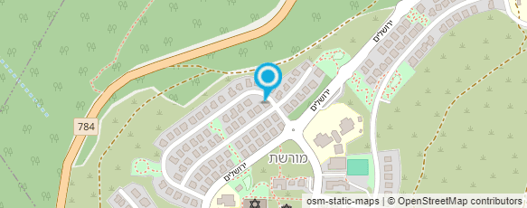 מפת הגעה אל שראוב ברכה-קלינאית תקשורת