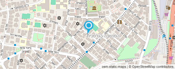 מפת הגעה אל ד"ר דיוויס הלל