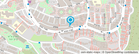 מפת הגעה אל אורנה אסף-מתקשרת