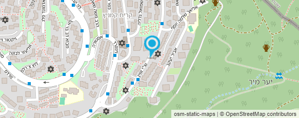 מפת הגעה אל משה דומנוביץ יועץ זוגי