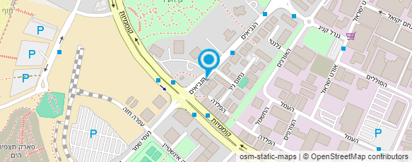 מפת הגעה אל עיסוי מקצועי רינה