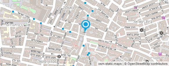 מפת הגעה אל מכון הקריאה ברנשטיין