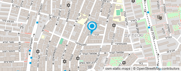 מפת הגעה אל מוניות האחים