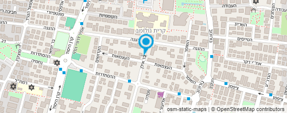 מפת הגעה אל נ.מ.ש גינון